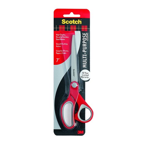 3M 1427 Scotch Multi Purpose Scissors - 7 in (pkt/10pc)